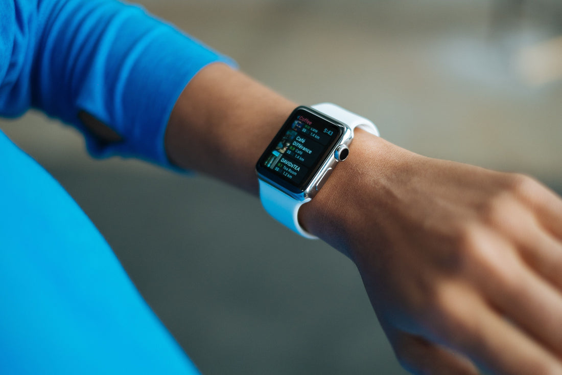 Affordable smartwatch on wrist showing health data 2026