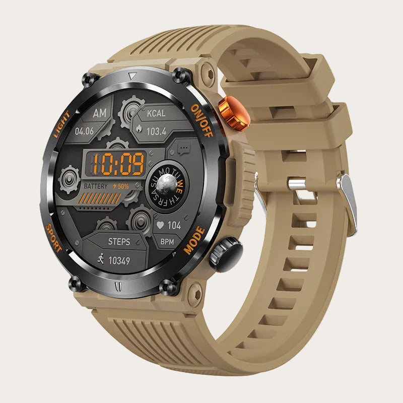 Striker Titan 1 premium smartwatch - Khaki