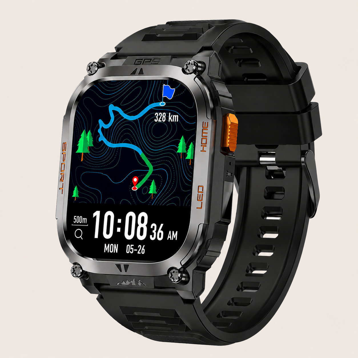 Striker Apex 3 premium smartwatch - Gray