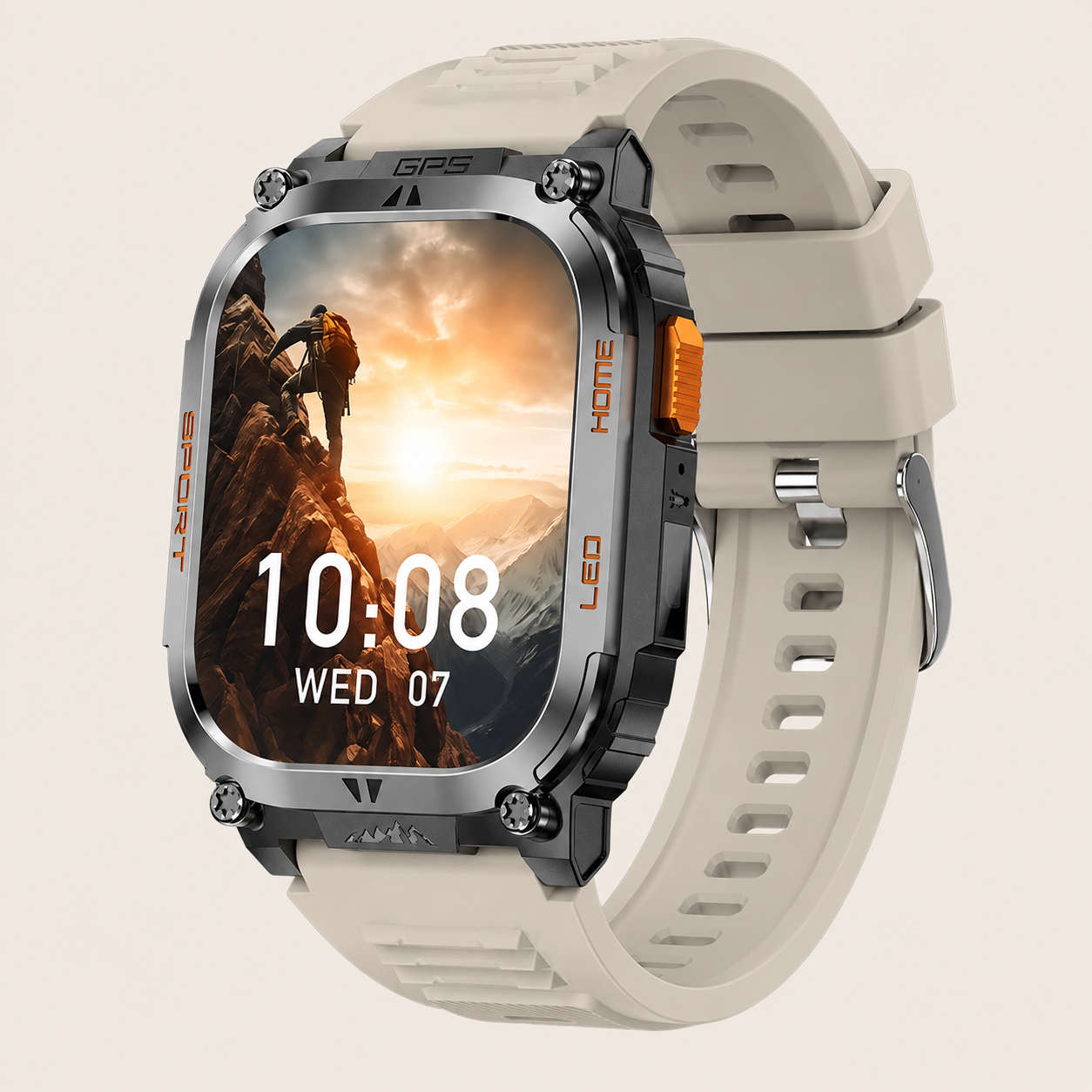 Striker Apex 3 premium smartwatch - Orange